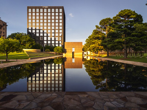 OKC Memorial Sunset 3