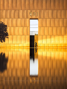 OKC Memorial Sunset 2