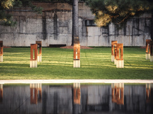 OKC Memorial Sunset 4