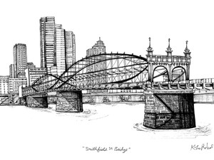 Smithfield St Bridge, Pittsburgh