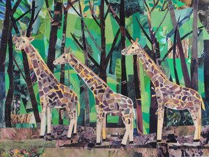One, Two, Three Giraffes