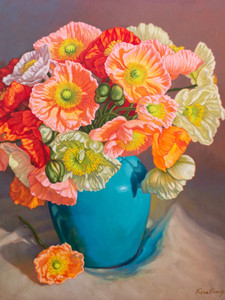 Poppies in Morning Light