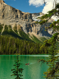 Emerald Lake and Mountains, Canada