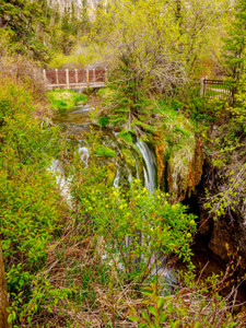 Roughlock Falls Top View Vertical
