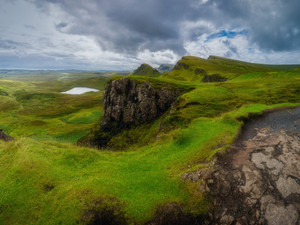 Above the Silver Loch