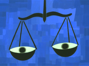 THE SCALE OF JUSTICE
