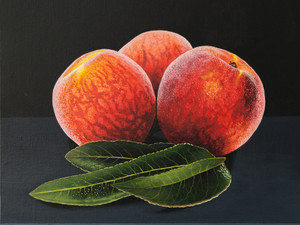 Peaches and Leaves