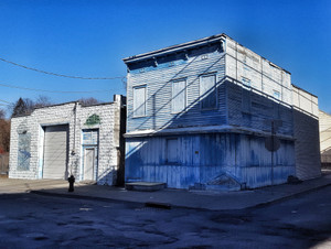Blue Building