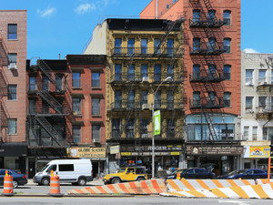 Along the Bowery, View II, Lower East Side, NYC