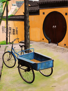 A Gardener's Bike at Suzhou (Soochow)
