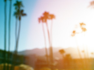 Palm Springs at Sunset