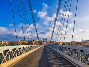 Amposta Suspension Bridge