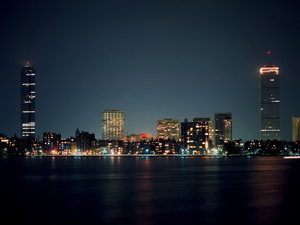 Boston Skyline From The Charles River