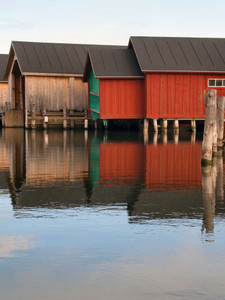 Reflection – old buildings