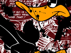 Abstract Splattered Duck v.2​