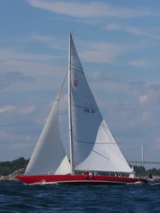 12 Meter America's Cup in Newport Harbor