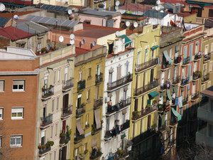 Apartment Buildings In Barcelona