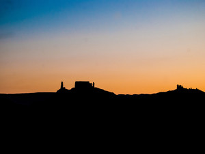 Castle Valley Silhouette