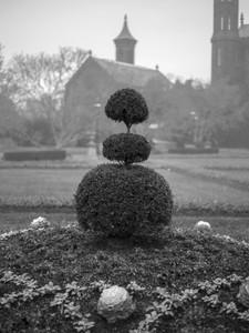 Garden at the Smithsonian Castle - Washington DC