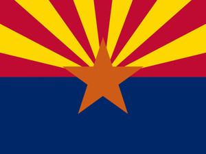 Arizona State Flag Authentic Version