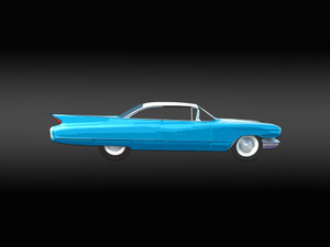 1960 Cadillac Coupe De Ville