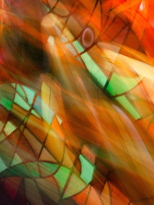 Stained Glass Window Swirls #12