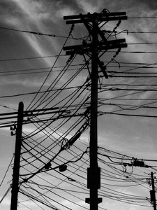 Backlit Wires