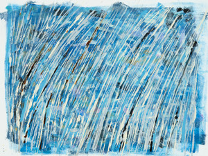 blue and white rhythm