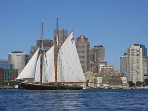 Blue Nose Arrives In Boston