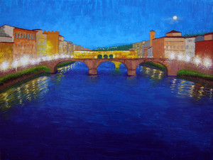 The Arno at Night - Revisited