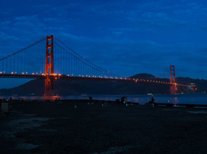 Golden Gate Bridge at Dusk