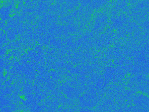Beach Green Blue Footsteps