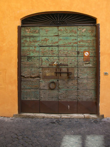 An Old Door in Rome