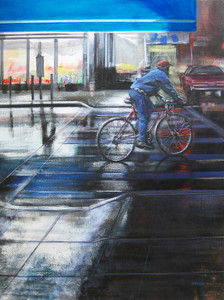 NIght Bicyclist​