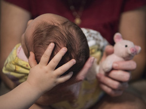 A Sibling's Touch