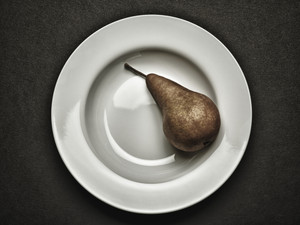 Pear in Bowl