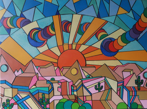 Everything All At Once - Painted Print - 30 x 40
