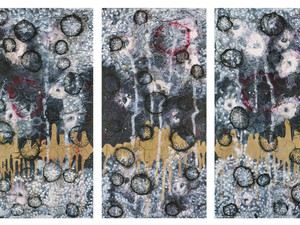 Spores 5 Triptych