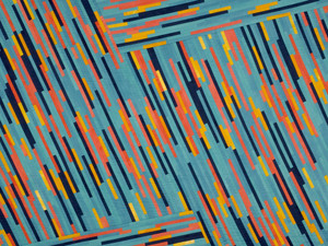 Teal, Coral, Gold
