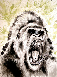 Raging Gorilla