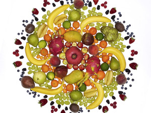 Bounty Fruit Mandala