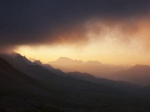 Dolomites, Italy, Sele Sunset