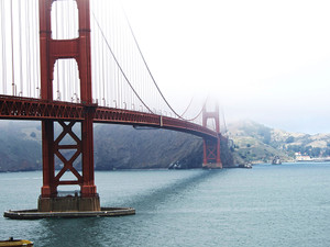 Foggy Day at the Golden Gate Bridge