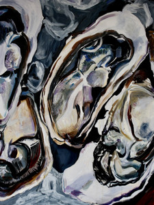 Oyster Triptych - Center Panel (2017)
