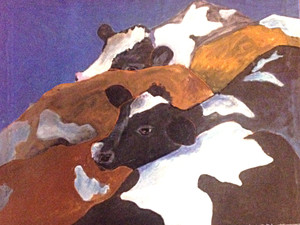 Crowd of Cows​