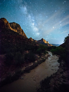 Milky Way over Zion