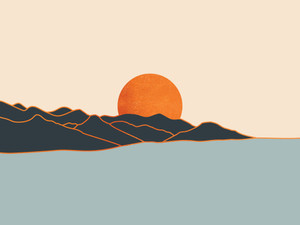 Sunrise on Lake