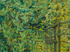 Behind Trees