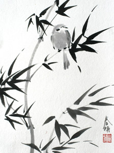 Bamboo & bird - 2