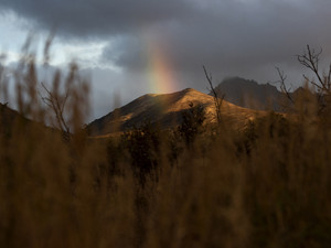 Anchorage Powerline Trail Rainbow
